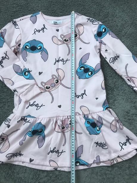 Šaty stitch v.122/128, sinsay,122