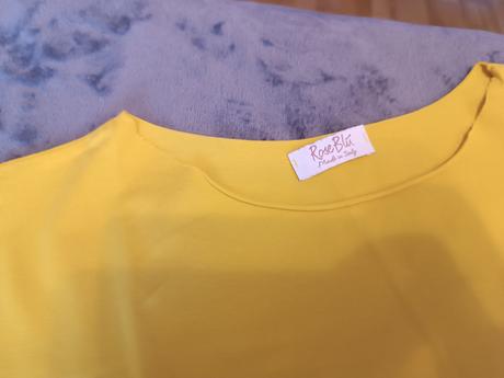 Basic tričká rose blú - uni,