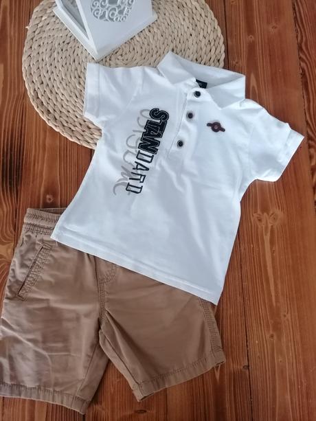 Tričko polokošela 92 biele, 92