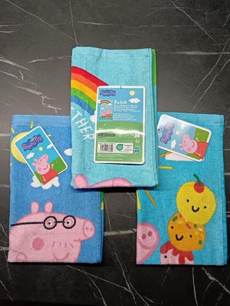 Peppa pig uteráky,