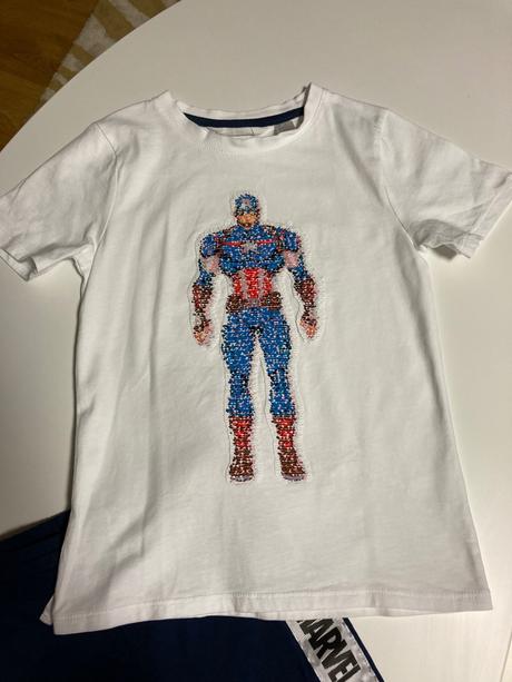 Marvel súprava na leto, h&m,128