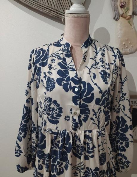 Kvetovane šaty, l / m