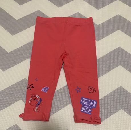 Detské koralovo ružové legíny s potlačou, coccodrillo,98