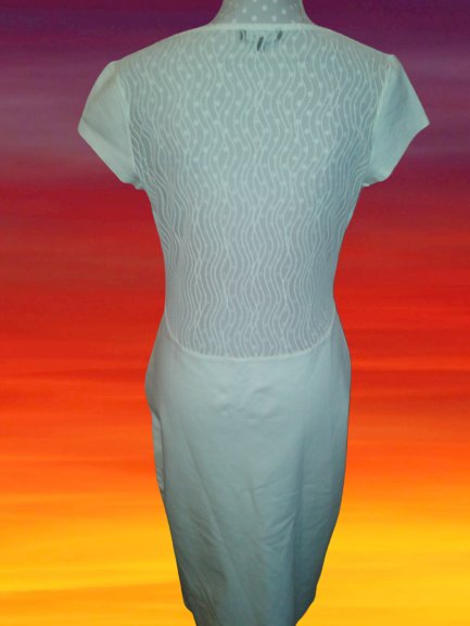 Biele šaty next veľ. 40, next,40