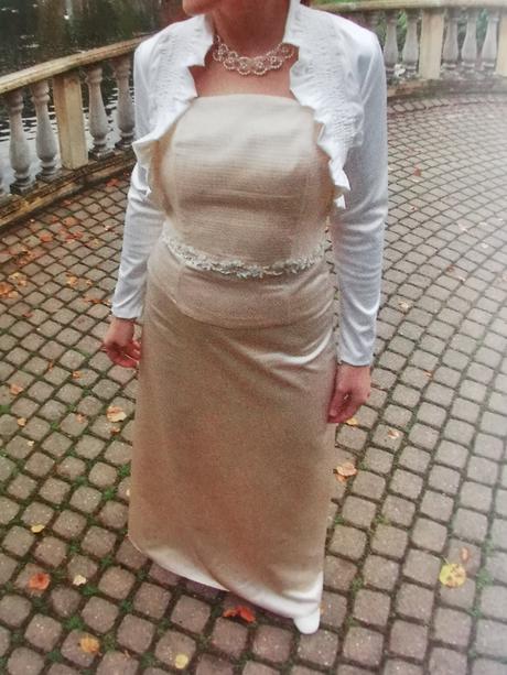 Slávnostné /svadobné šaty + topánky, 38