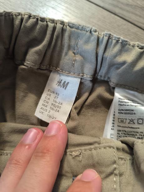 H&m nohavice, h&m,92