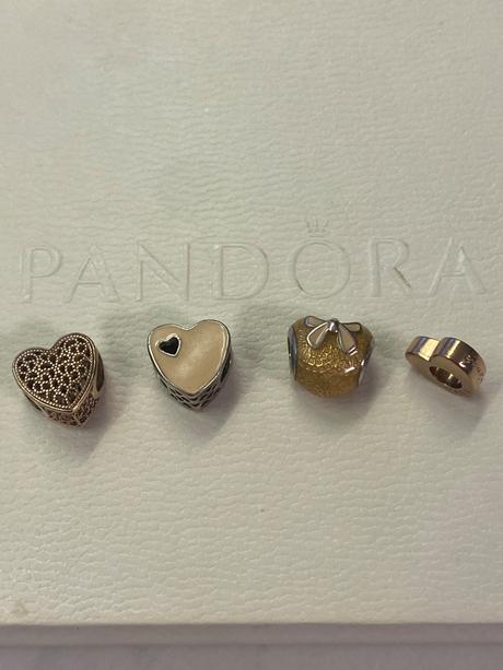Pandora korálky srdiečka, pandora