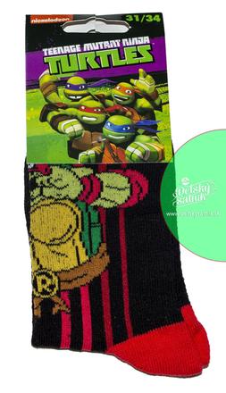 Chlapčenské ponožky ninja červené, 23 - 30