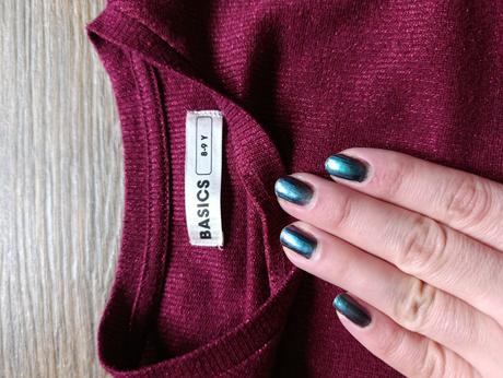 Triblietave tricko elegantné 134/140, 134