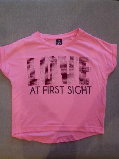 Tričko croptop, 128