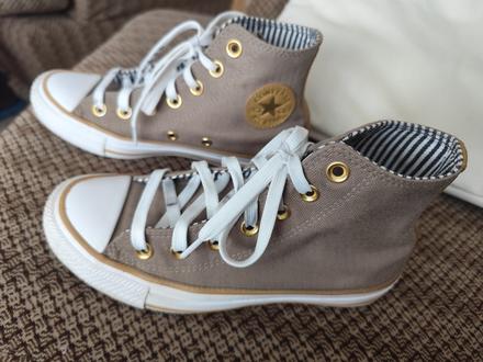 Hnedo -zlaté converse, converse,35