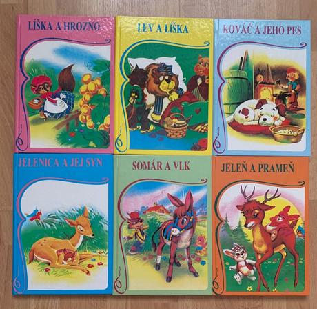 Bájky - sada 6 kníh, 