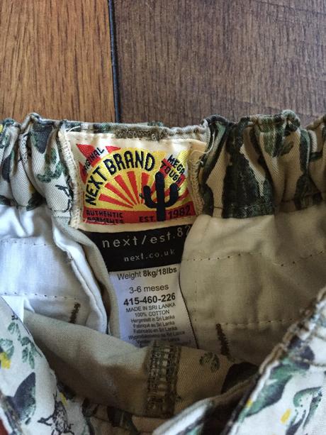 Chlapčenské šortky zn.next, next,68