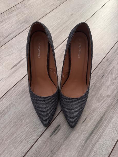 Strieborné lodičky fisherfield, 39