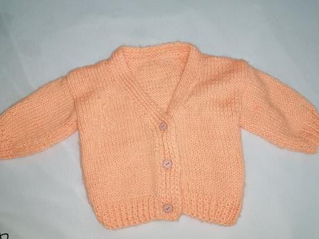 Ručne pletený svetrík 74/ 80, 80