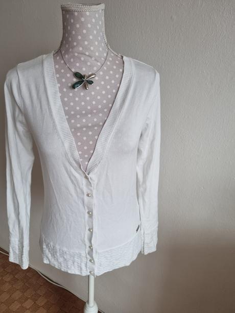 Biely sveter pietro filipi veľ. m, pietro filipi,m