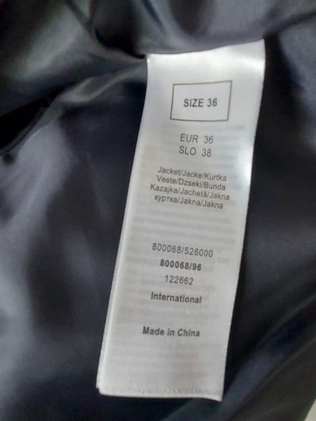 Krátky koženkový kabátik 36/38, orsay,38