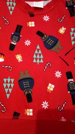 Vianočná teplákova súprava 74, h&m,74