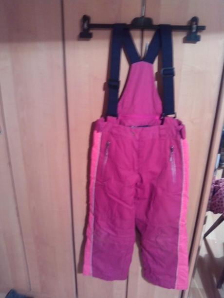 Oteplené nohavice, lyžiarske č.122, 122