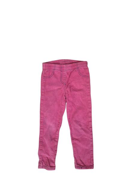 Dievčenské menžestráčky s gumou v páse, 104