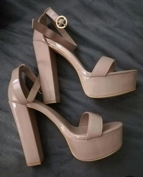 Sandále na platforme, 36