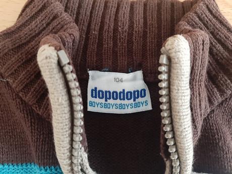 Detské svetre na zips, dopodopo,104