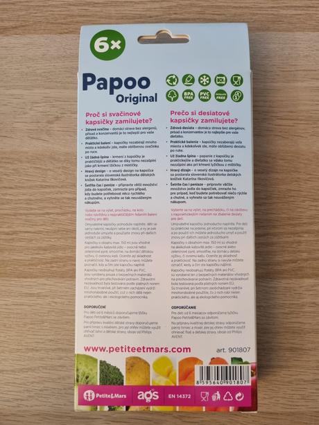 Kapsička na jedlo 5ks, 