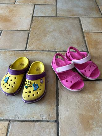 Crocs 2 pary, crocs,25