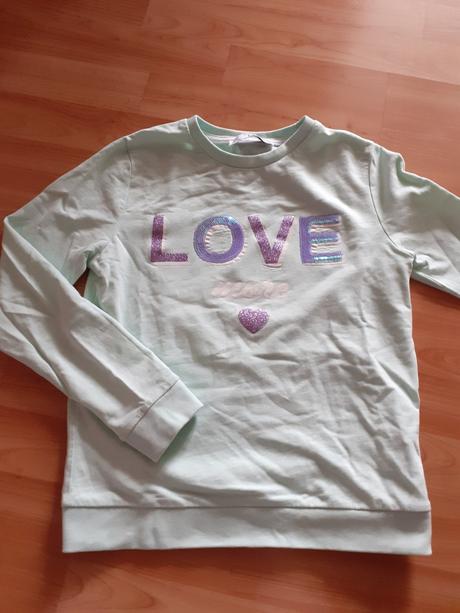 Pepermintový tenký pulóvrik., terranova,140