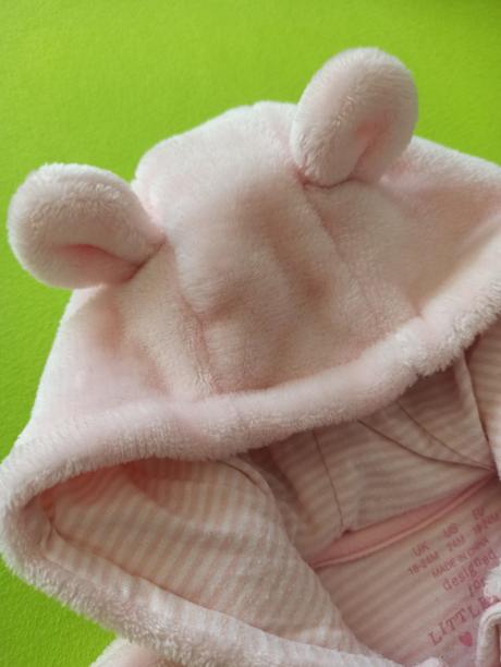 Plyšová mikinka s uškami, f&f,92