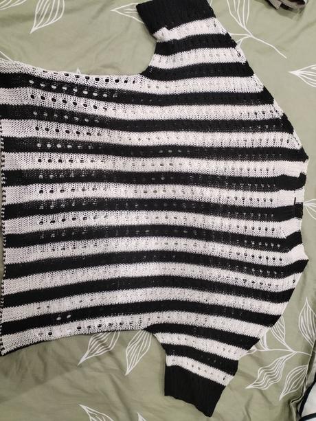 Pletený svetrík letny, xl