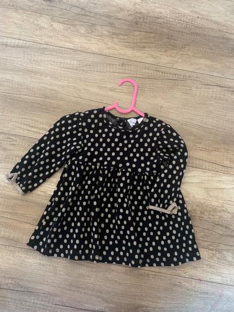 Zara šaty dlhy rukáv pre dievča, zara,86