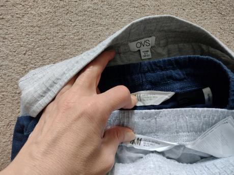 Kratase 3ks, vel. 122, h&m, h&m,122