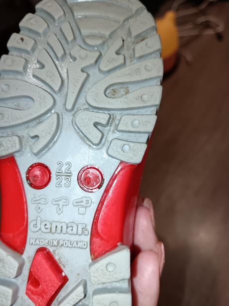 Detské zateplene gumáky demar, demar,23