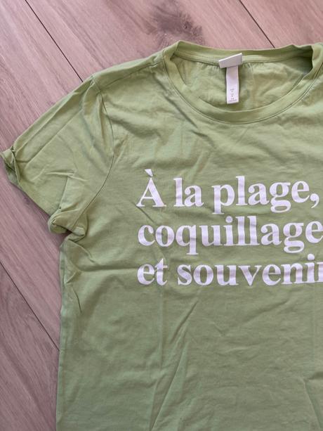 Zelene tričko, h&m,m