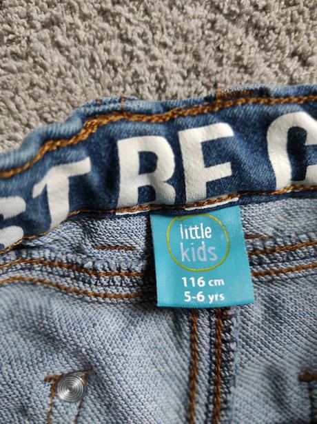 Riflové šortky, pepco,116