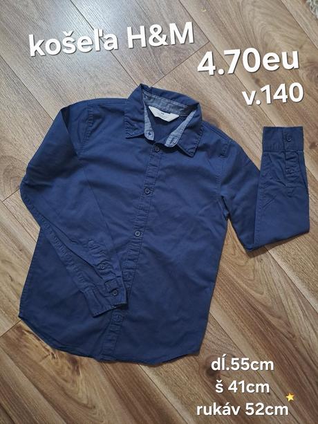 Košeľa h&m, h&m,140