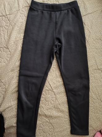 Dievčenské zateplené legíny, primark,146