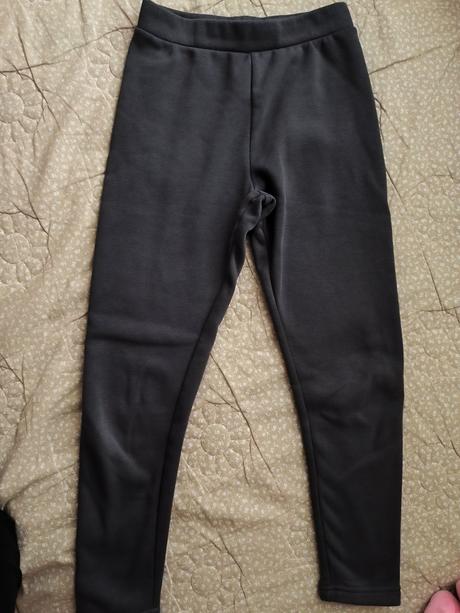 Dievčenské zateplené legíny, primark,146