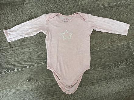 Bledoruzove body s hviezdickou86/92pure collection, lupilu,86