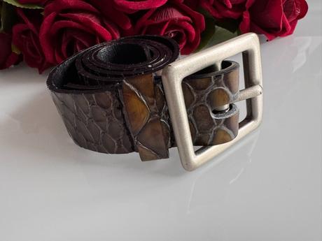 Donna karan - kožený opasok, dkny