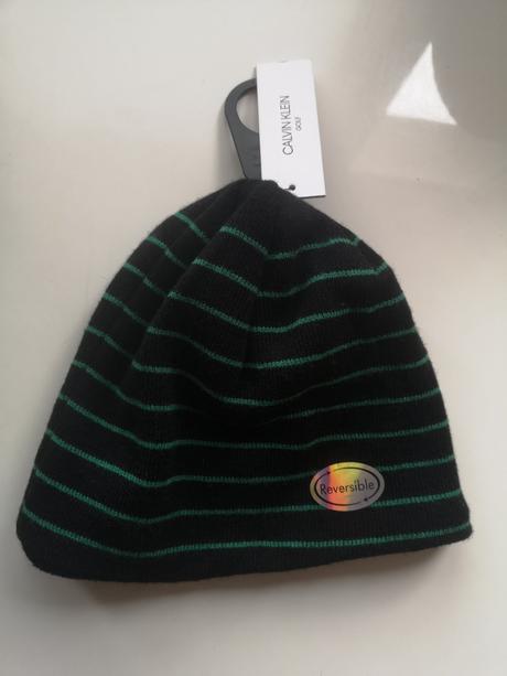 Calvin klein pánska obojstranná zimná čiapka, calvin klein