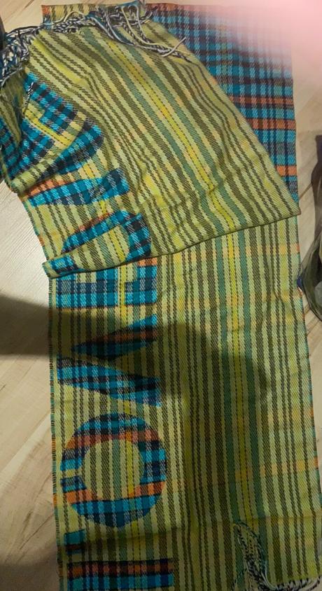 Károvaný šál nový, xl