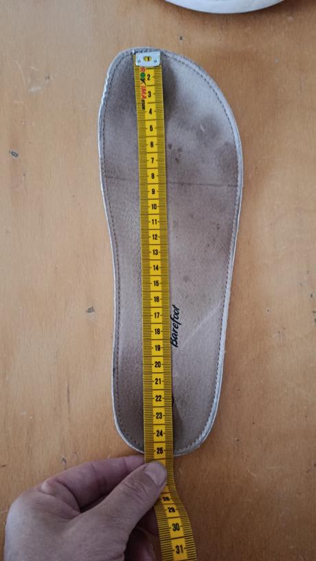 Dámske kožené barefoot, protetika,39