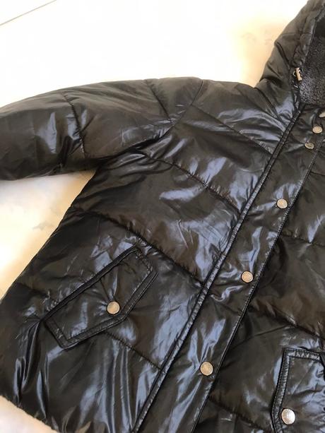 Teplá hrubá vetrovka s barančekom, clockhouse,m