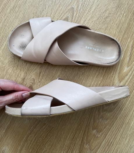 Kožené šľapky everlane, 40