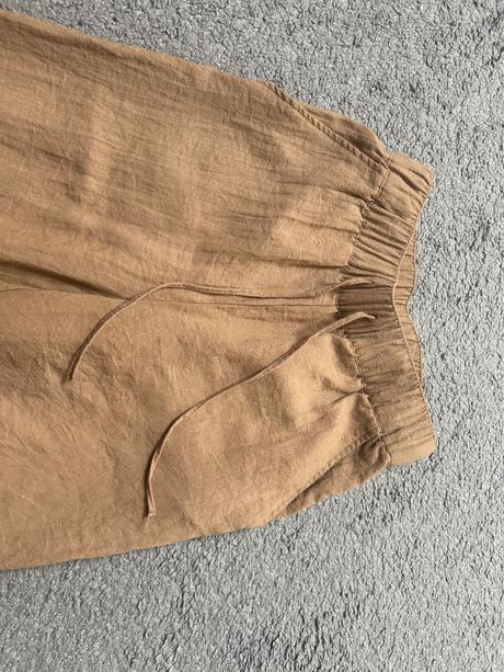 Nohavice hnedé, h&m,xs