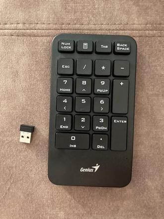 Numericka klavesnica bezdrotova, genius