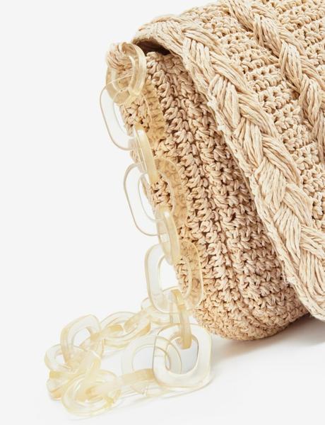 Letný hit štýlová slamená kabelka, 