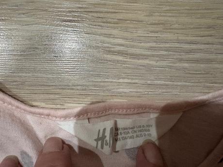 Saty zajko macka134az140, h&m,134